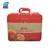 Factory price bedding foldable pvc and leather quilt/blanket/pillow zipper bag