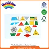 Montessori materials Wood Educational Toys Constructive Triangles - 5 Boxes , language