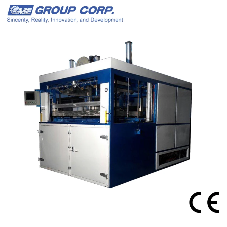 Plastic tray or turnover pallet Thick sheet vacuum forming machine