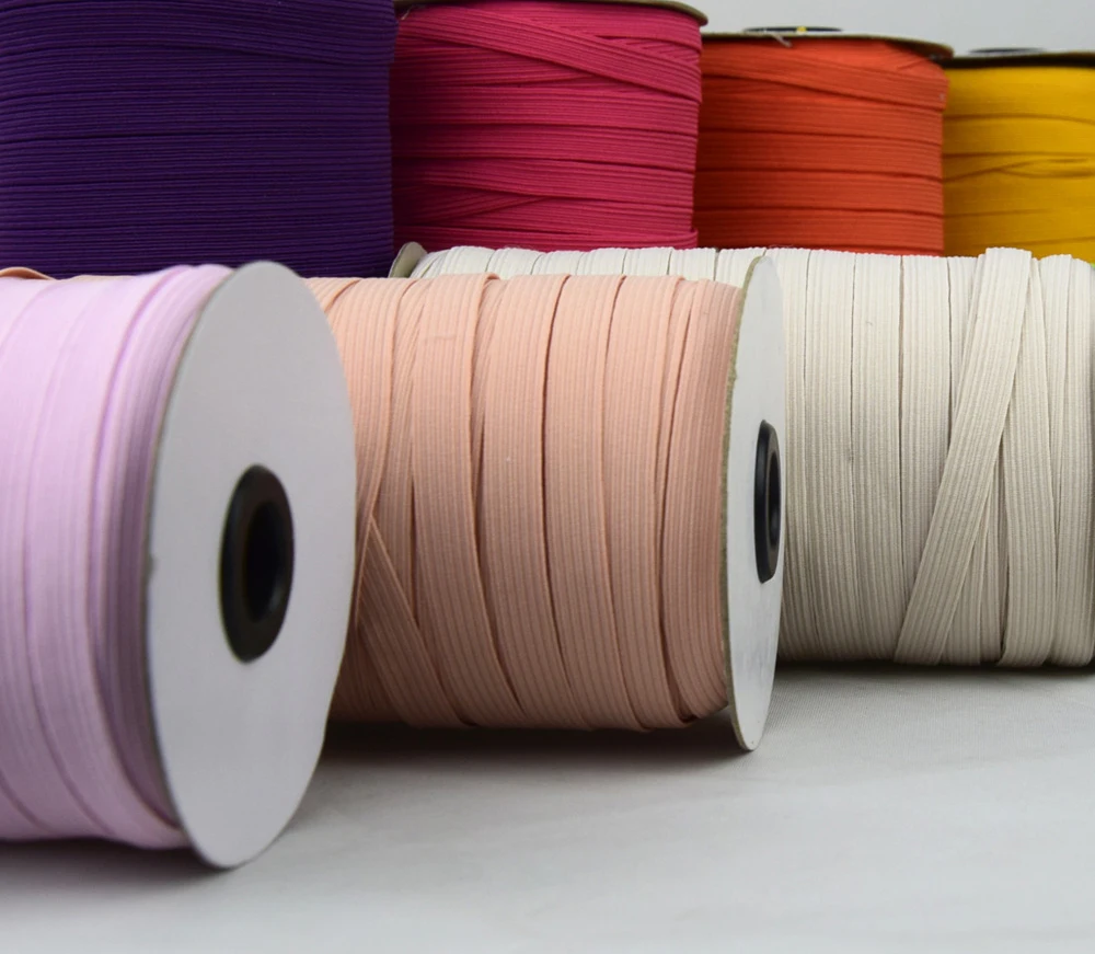 Colorful Stretchy Book Holder Band Braided Foldover Elastic Strap For