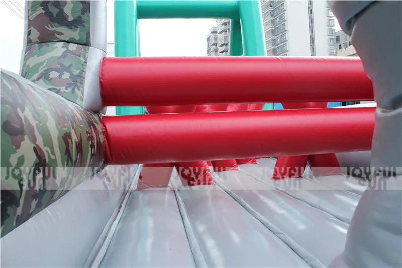 China professional factory high quality inflatable crazy camouflage obstacle course for challenge JFOB-012-11.JPG