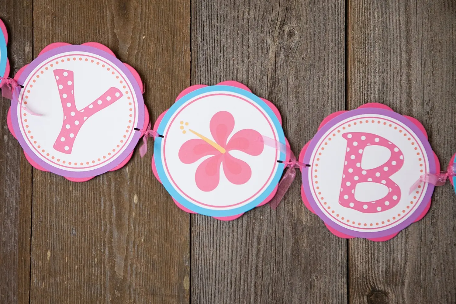 Custom Party Luau Hy Birthday Banner Beach Custom Party Luau Hy Birthday Banner Beach