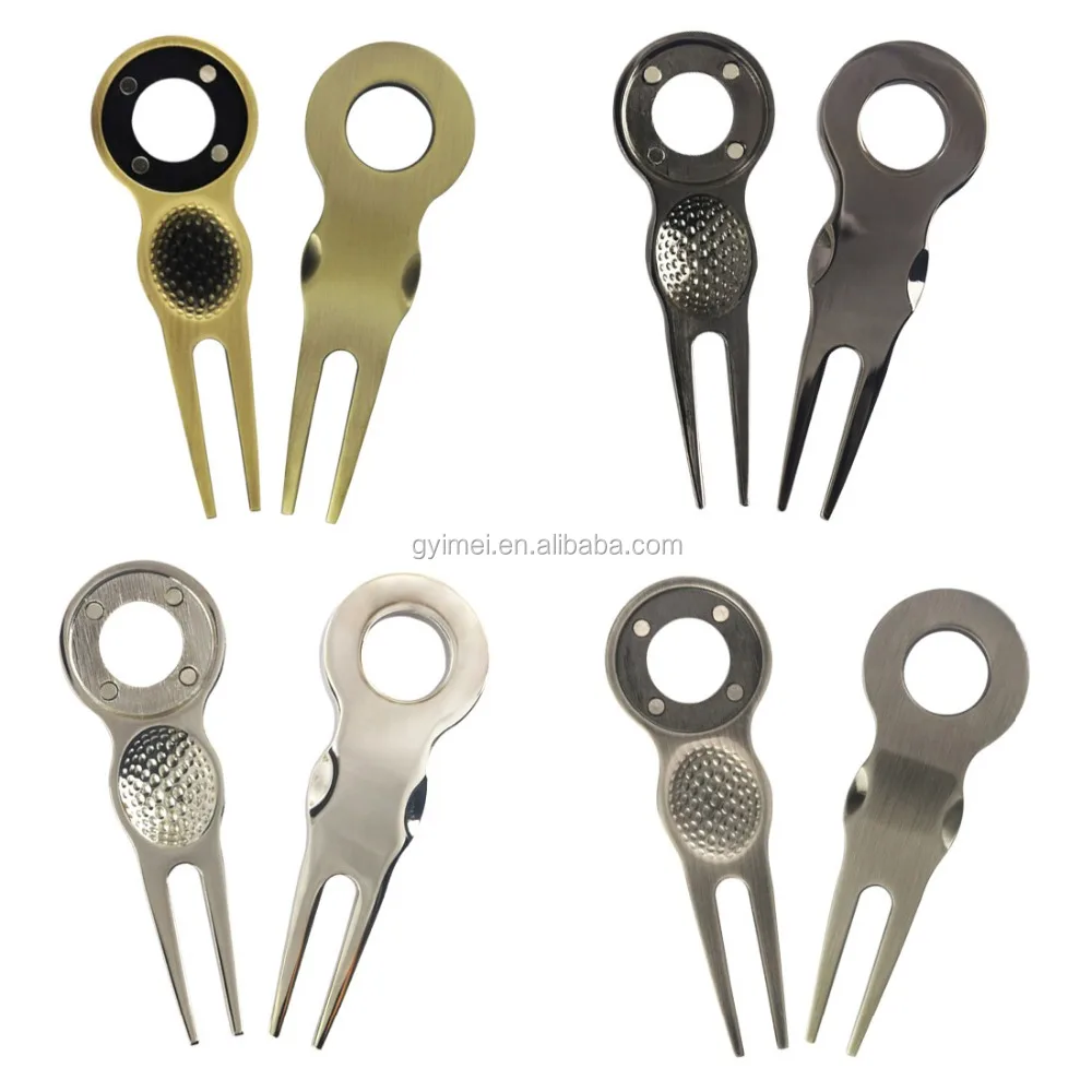 Sublimation Blank Golf Ball Marker Golf Divot Tool/repair Tool Buy