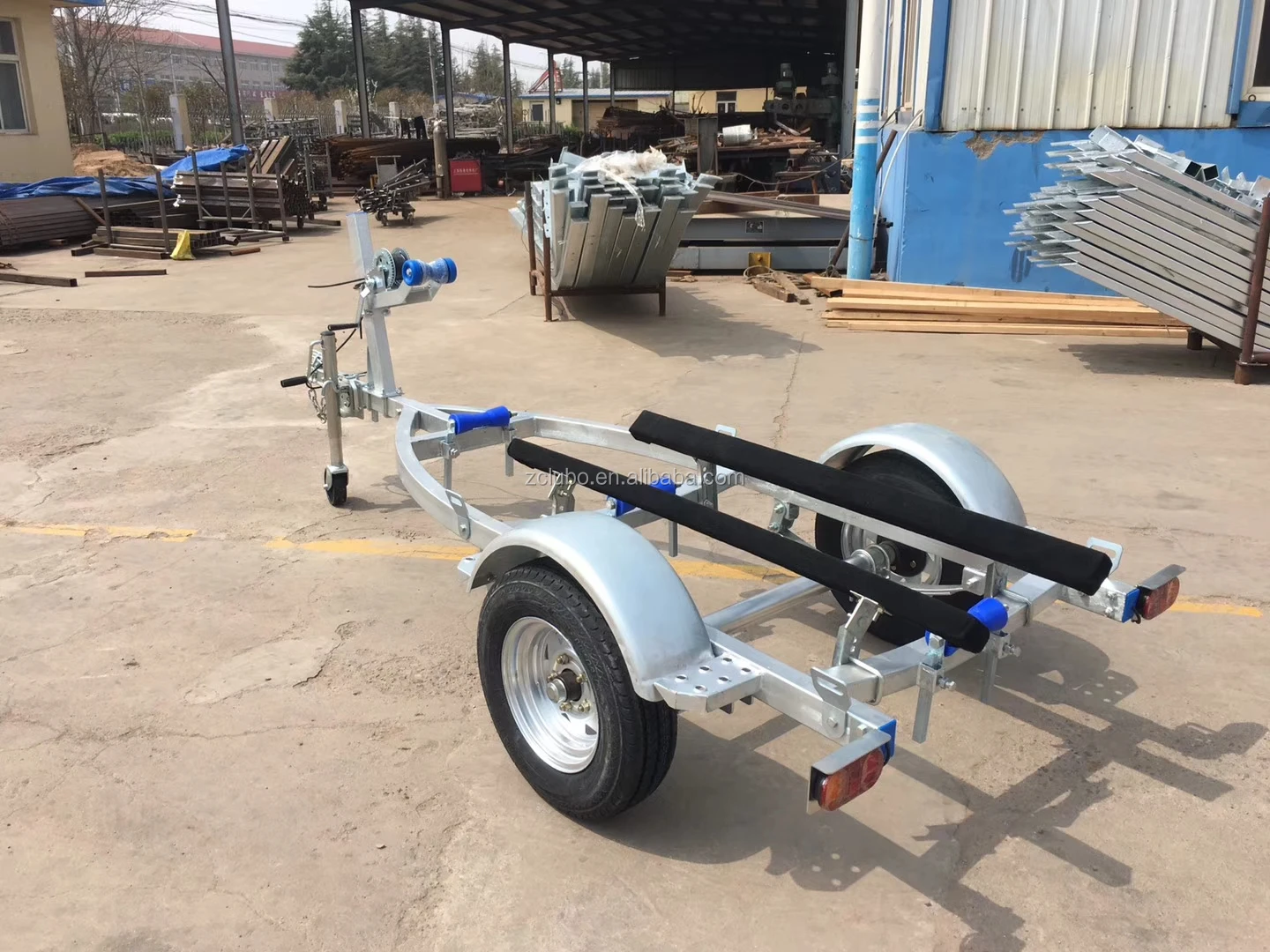 Boat Trailer Jet Ski Trailer With Flat Bunks Or Rollers - Buy Single ...