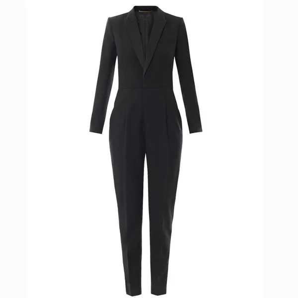 lange mouw dames formele jumpsuit fashion design kantoor uniformbroek