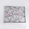 High Quality Warp Line Newspaper Rope Backboard Combination Creative Photo Frames
