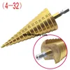 Factory HSS Steel 15 Step Titanium Coated Metal Drill Bit Cut Tool Set Hole Cutter 3Pcs Pack