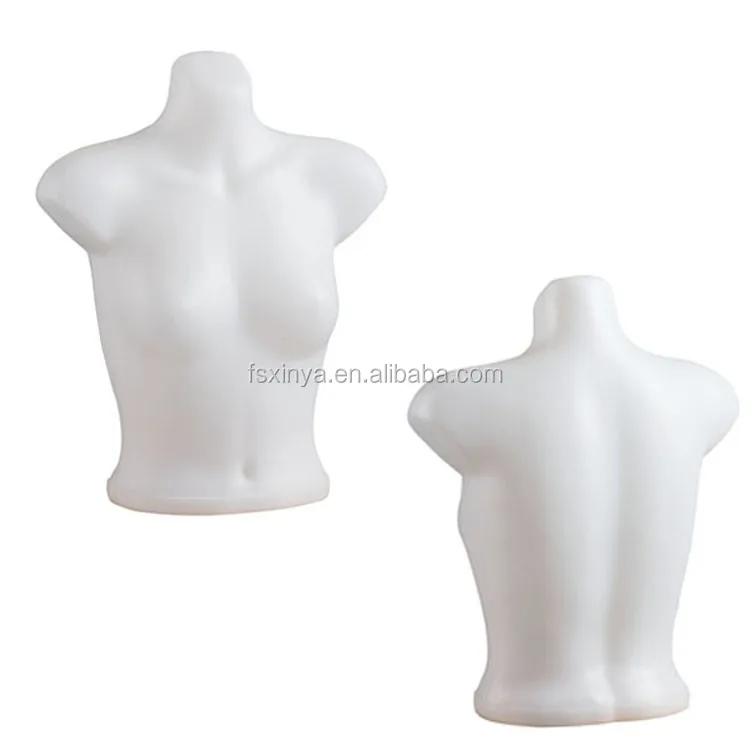 Plastic Upper Body Bust Torso Female Mannequin (886) Buy Half Body