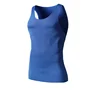 custom plain color Athletic square cut fitness compression muscle body building gym tank top
