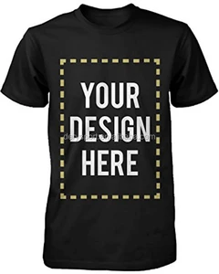 Custom printing mens t shirt Polyester / Cotton printing custom black round neck t shirt Custom printing mens t shirt Polyester / Cotton printing custom black round neck t shirt
