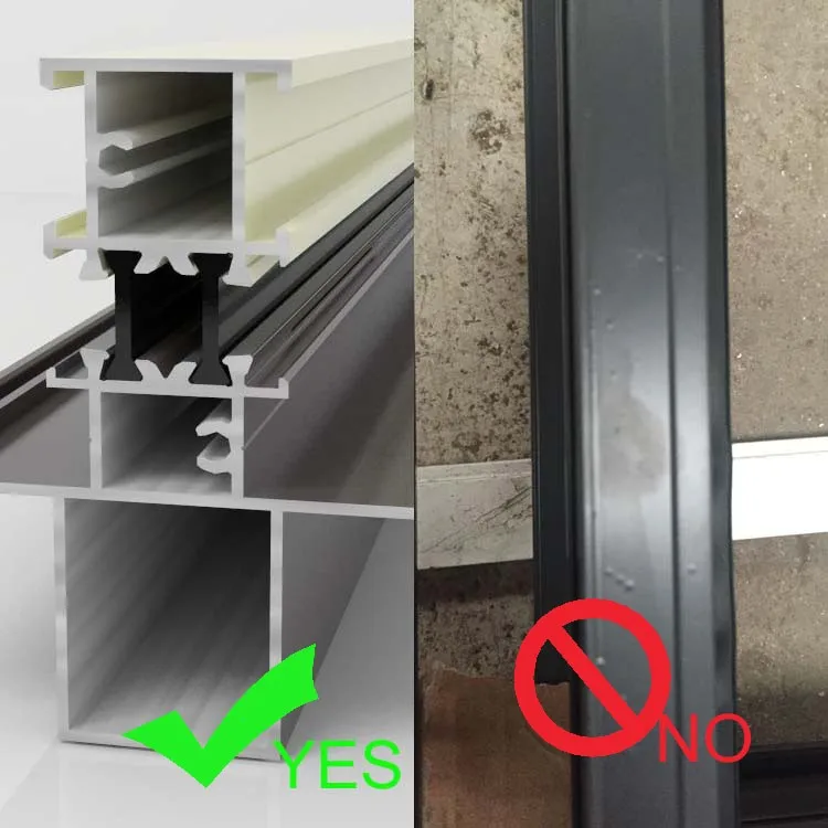 Grey color anti noise double glazed casement aluminium windows.jpg