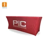 material outdoor low price trade show table cloth for sale