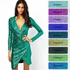 embroidery sequin fabric for ladies dress