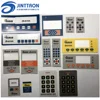 Custom PC front overlay membrane keypad switch panel with 3M adhesive for plastic houding, PCB, Silicon Rubber surface