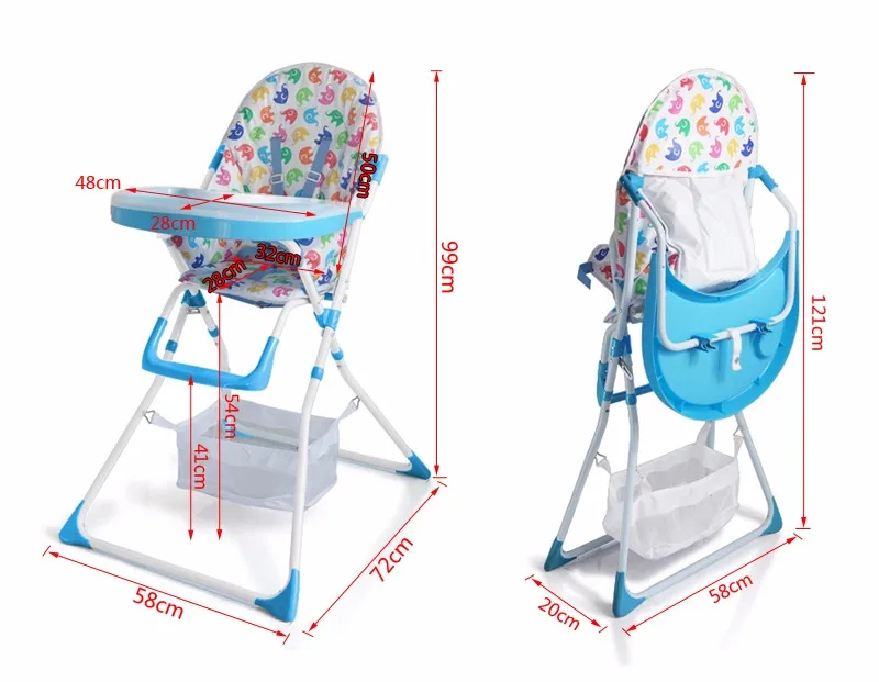 Mamakids Hc15ds Mamakids Brand New Baby Dining Chair Plastic 3 In 1