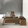 New pattern wooden office table design office desk modern manager desk executive office table