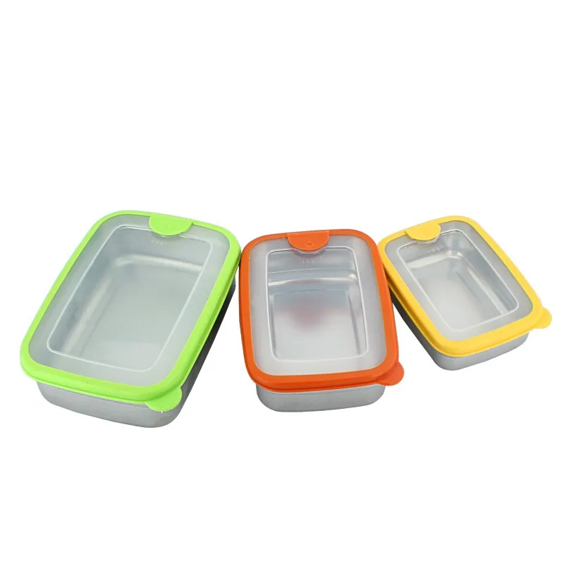 Stainless Steel Compartment Tray 4 Compartment Plate Metal Tray For ...