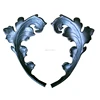 iron main gates decorative home decor cast steel leaves forged steel elements