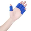 New 10pcs Sports Basketball Flexible Finger Sleeves Wraps Support Brace Protector