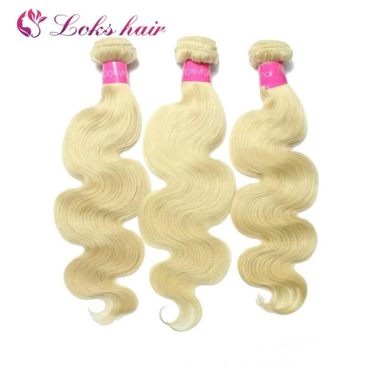 Aliexpress Wholesale Virgin Brazilian Hair Blonde Human Hair Body