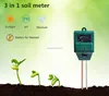 Soil pH Meter tester, 3-in-1 Moisture Sensor Meter/Sunlight/pH Soil Test Kits test function for Home and Garden, Plants, Farm