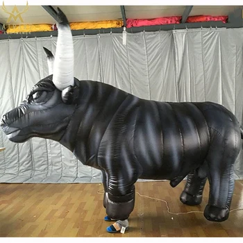 inflatable bull toy