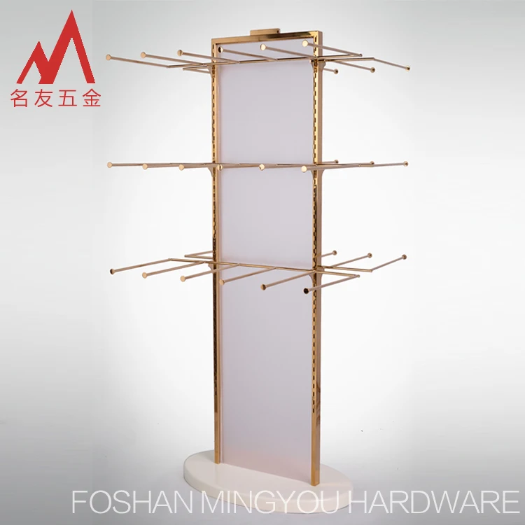 Metal Stainless Steel Undergarments Display Stand Underwear Lingerie