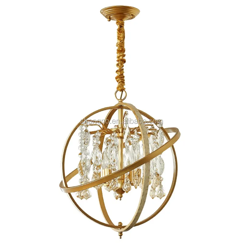 European Luxury Retro Style Decoration Led Crystal Chandelier European Luxury Retro Style Decoration