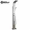 Without Diverter Bathroom Faucet Spout Feature and Stainless Steel Material massage spa bathroom ceiling shower