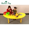Custom Eco-friendly PP Plastic Children Room Moon Type Mini Table