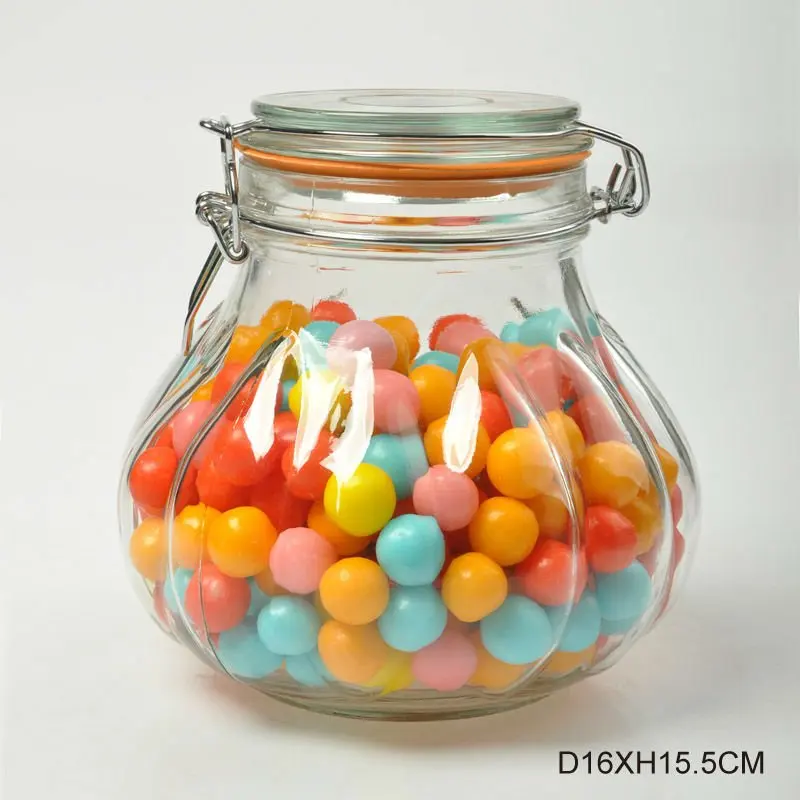 candy jars with lids