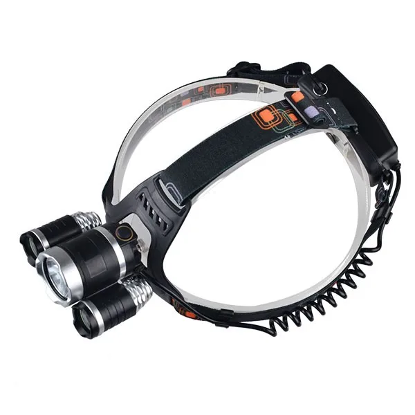 Camping Lantern Flashlight Type 4 Mode 1800 lumens Zoomable Headlamp