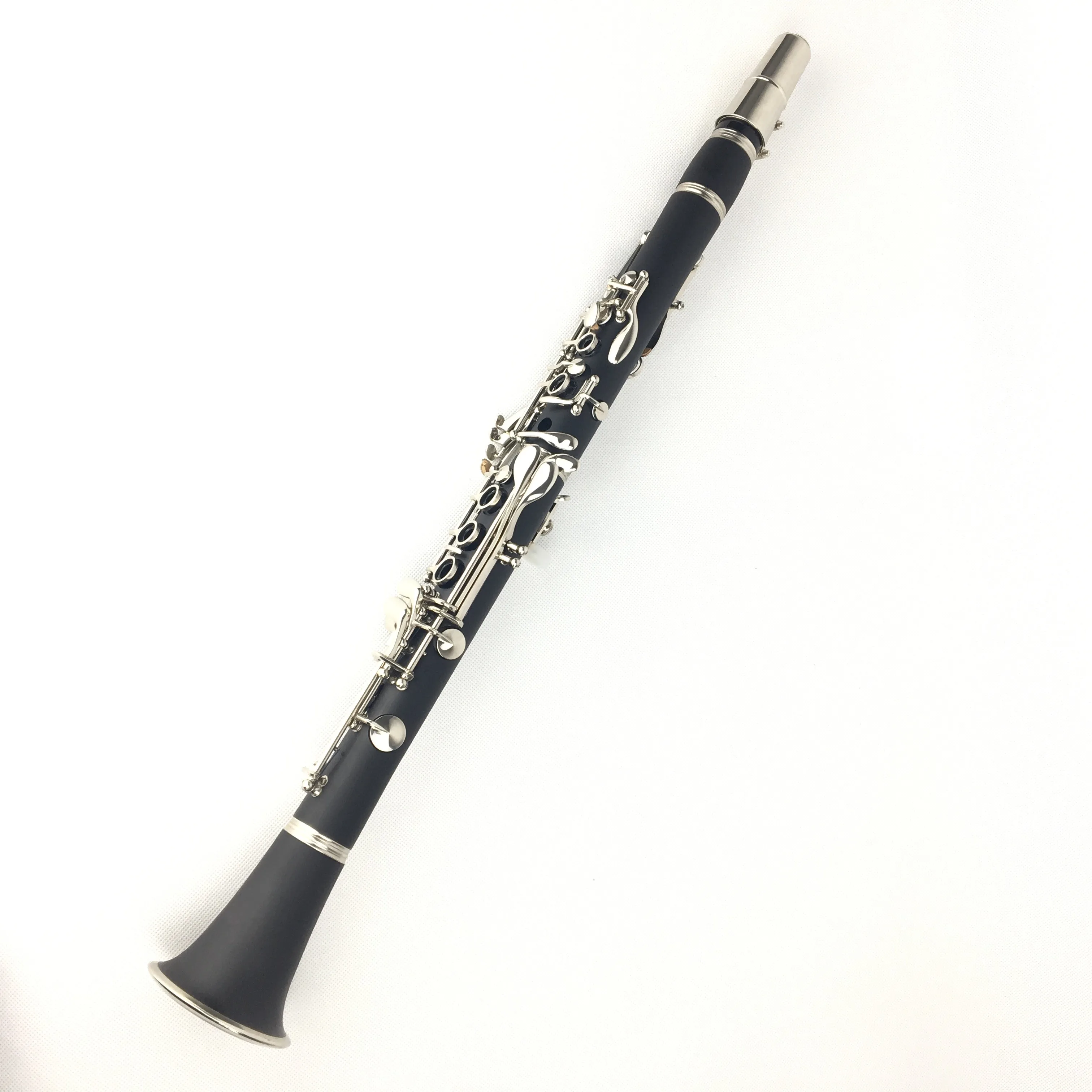 14 Keys Professional Nickel Plated Bakelite C Tone Wooden Clarinet ...