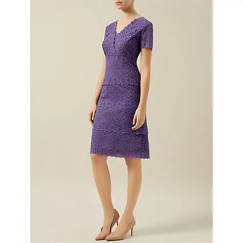 lilac work dress
