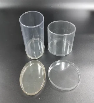 clear plastic caps
