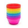 BPA free Mini Silicone cupcake,100 % food grade silicone baking cups