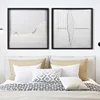 New Design Framed Paper Medium Artwork Wall Hanging For Hotel Wall Decor