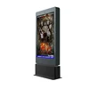 lcd panel 55" 4k full hd colorful led display screen vertical televisions with wifi free standing outdoor lcd