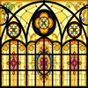 Stained glass packs 3mm colored window glass colored glass for home decoration