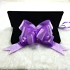 Gift Wrapping Pull String Purple Satin Ribbon Bow