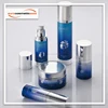Stylish cylinder with flat ring collar PETG, SAN, PET airless and lotion bottle