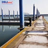 Prefabricated concrete floating pier pontoon jetty dock pier caps