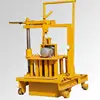 floor and garden paver cement brick machine QT40-3C small full block making production line