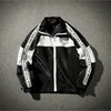 LJ01 European and American street hip-hop sports retro stitching black gray sun protection clothing jacket men