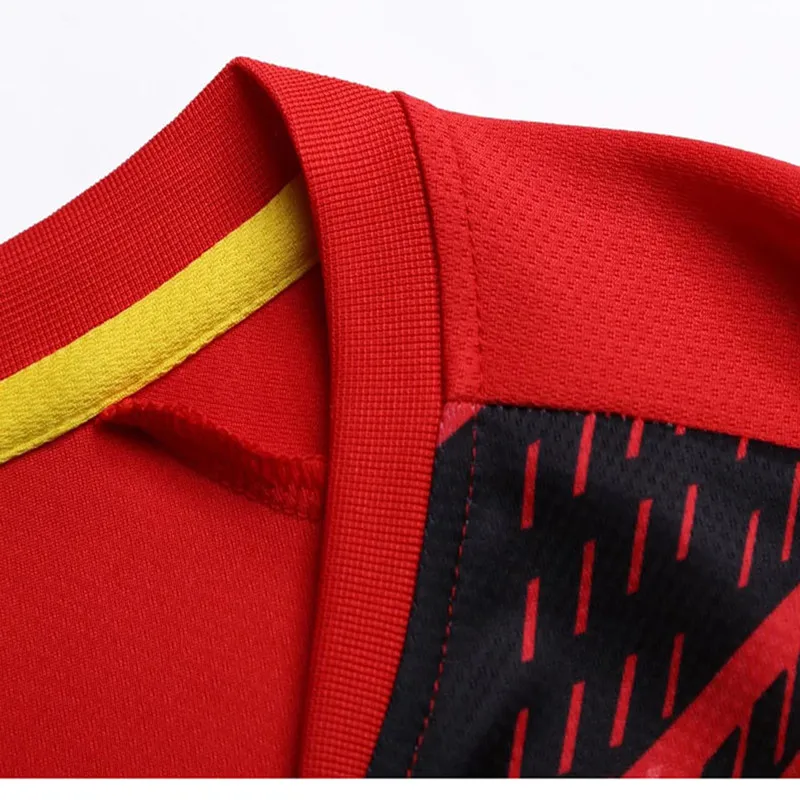 Sports professional table tennis t-shirt sublimation badminton shirt