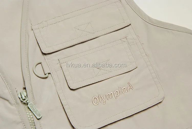 5 Kleuren Mouwloze Jassen Heren Outdoor Vest Met Veel Zakken 5 Kleuren Mouwloze Jassen Heren Outdoor Vest Met Veel Zakken