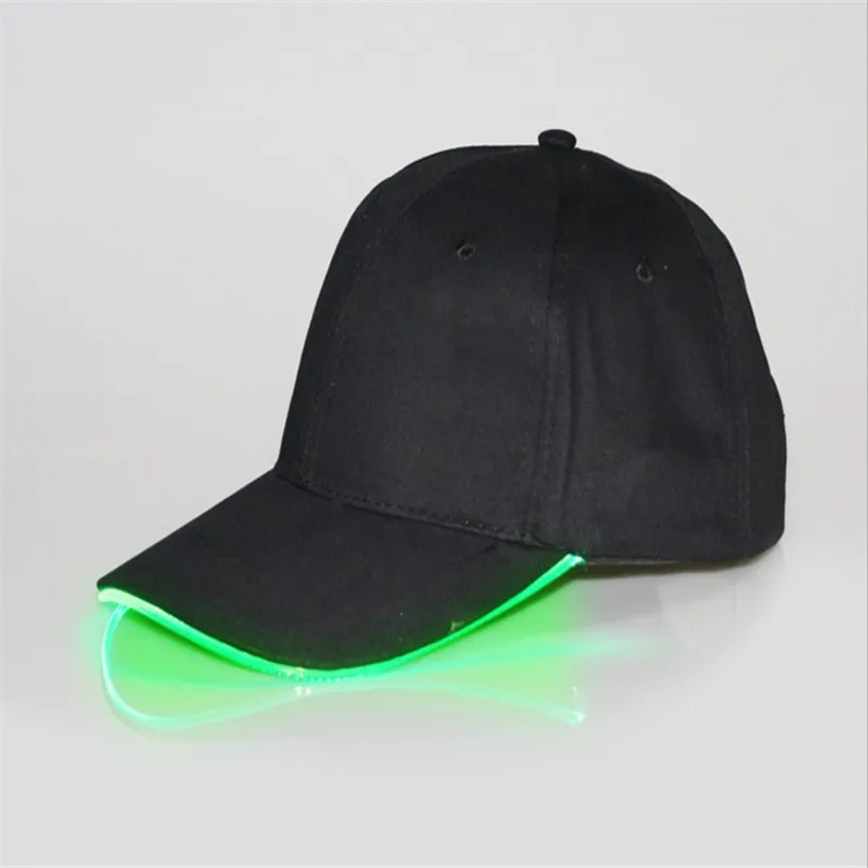 Unionpromo custom cotton multi color led light baseball cap brand