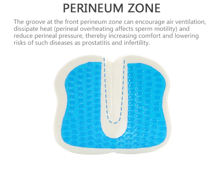 Wholesale Wooden Sofa Gel Cooled Cushion Orthopedic Memory Foam Seat