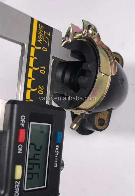Motorcycle Scooter carburetor joint inlet intake manifold pipe for 50cc GY6 engines