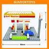 2015 Theme Scheduler Toy Gas Station Educational Building Blocks Toys